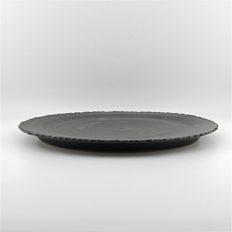 MichikoShida Teller M2 Bruch 20cm G black / W Sand