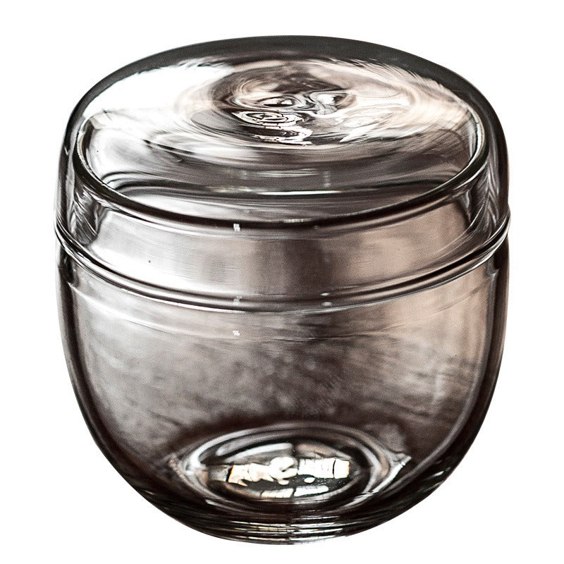 Natsume Form Glass Tea Caddy / Wake Up Jar 5.5mm*5.5mm