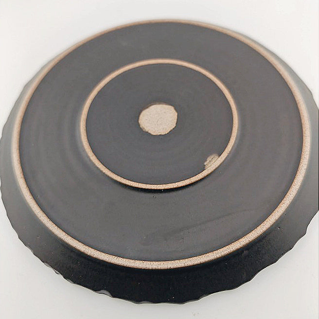 MichikoShida Teller M2 Bruch 20cm G black / W Sand