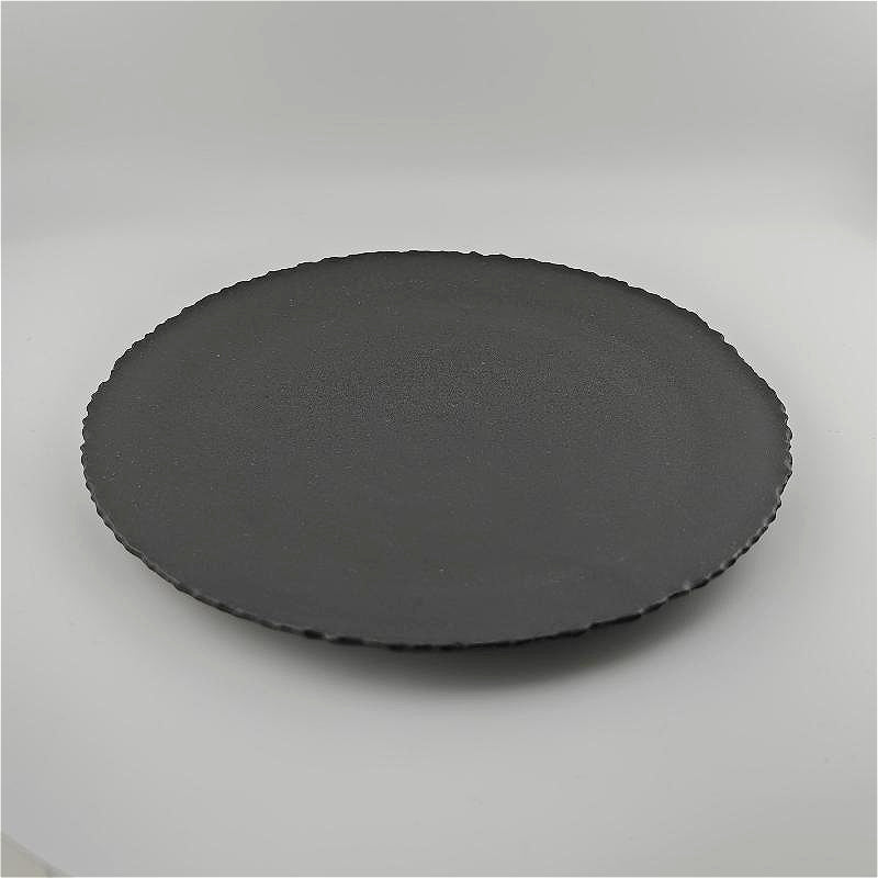 MichikoShida Teller M2 Bruch 20cm G black / W Sand
