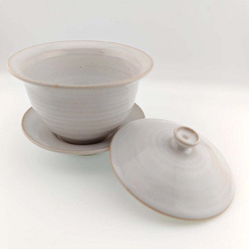 MichikoShida Gaiwan M 150ml W weiss