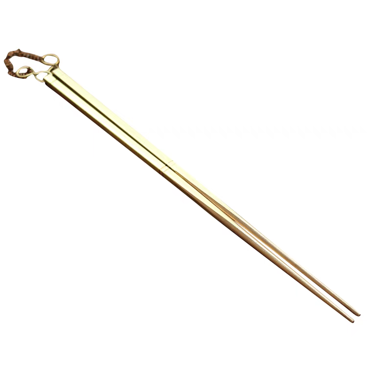 Kohle Stäbchen Messing