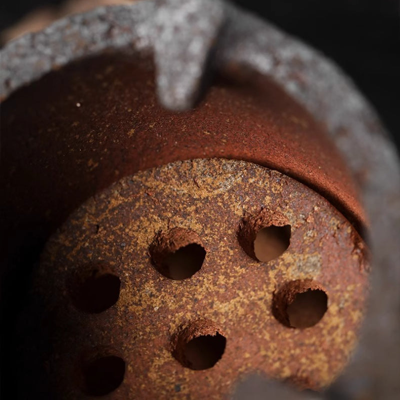 Holzbrenn-Furo Teekocher – Kombi-Kohleofen & Alkoholbrenner für Teezeremonien