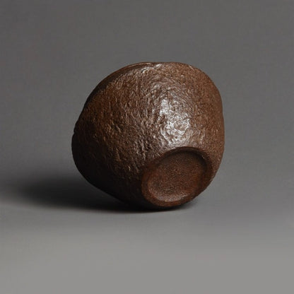 Wabi-Sabi Kupfer-Kensui – Retro-Teewasserbehälter für Gongfu-Tee, 260 ml