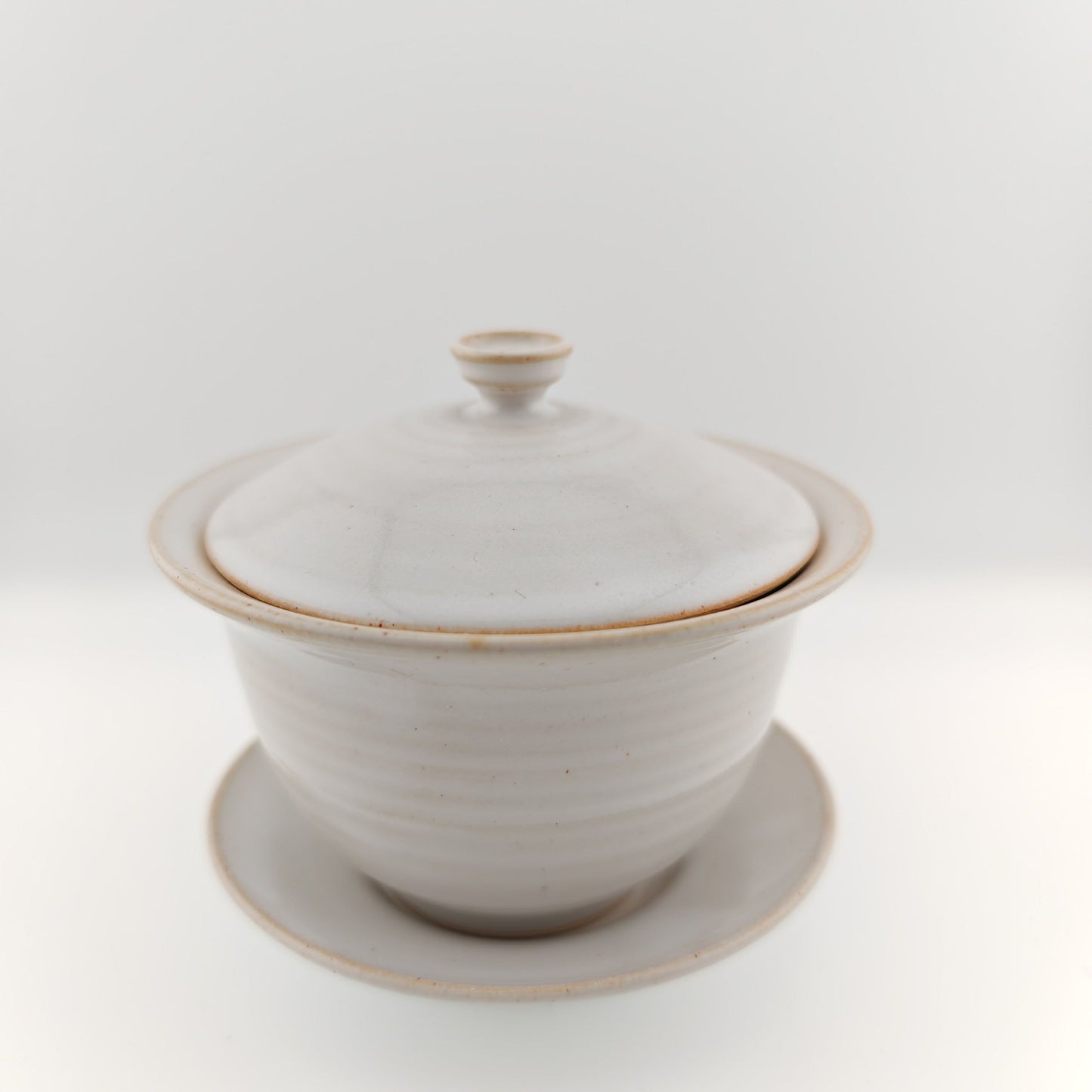 MichikoShida Gaiwan M 150ml W white