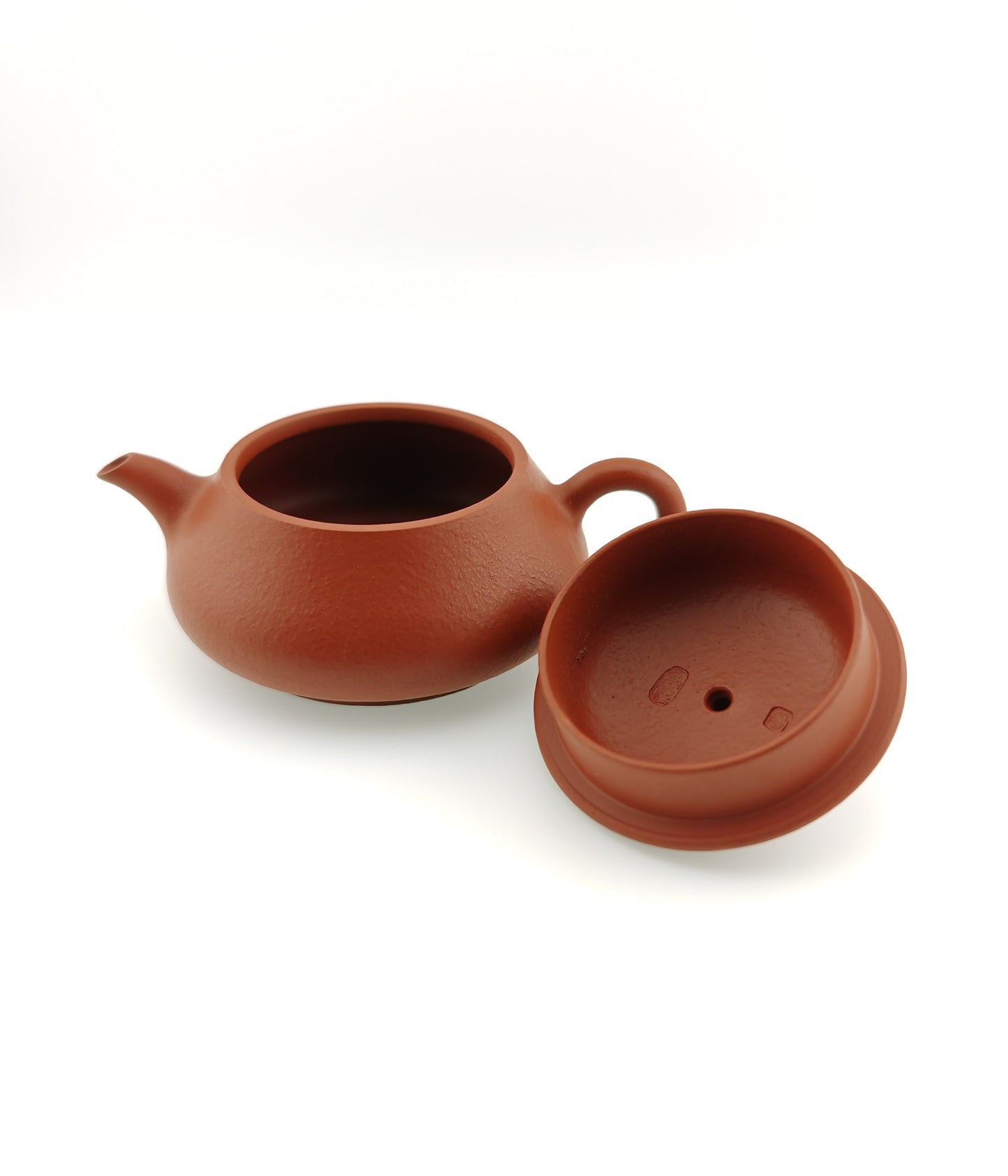 Yixing Zisha teapot 80ml, Zhuni clay, Minglu shape