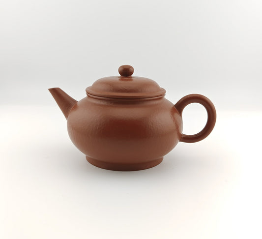 Yixing Zisha teapot 125ml, Laomeiyao Zhuni clay, Shuiping shape