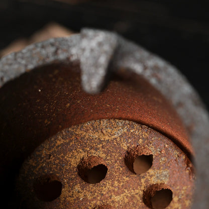 Holzbrenn-Furo Teekocher – Kombi-Kohleofen & Alkoholbrenner für Teezeremonien