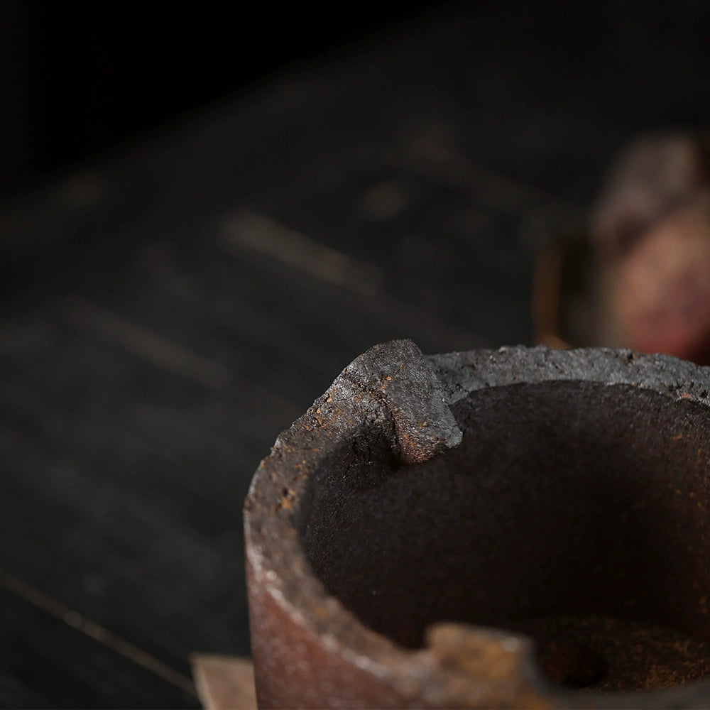 Holzbrenn-Furo Teekocher – Kombi-Kohleofen & Alkoholbrenner für Teezeremonien