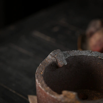 Holzbrenn-Furo Teekocher – Kombi-Kohleofen & Alkoholbrenner für Teezeremonien