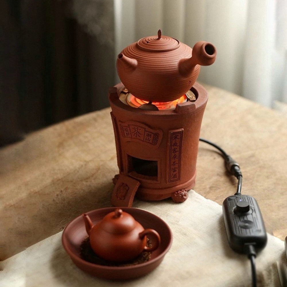 Rotton-Teekocher „Chaohong“ Z0086 – elektrisch & mit Holzkohle